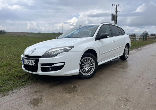 Renault Laguna cena 25900 przebieg: 243000, rok produkcji 2012 z Lubawa małe 596